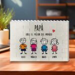 Miniatura de Puzle de Bloques Muñecos con Texto personalizado