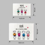Miniatura de Puzle de Bloques Muñecos con Texto personalizado