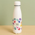 Miniatura de Botella Manos de Colores con Nombres y Texto personalizado