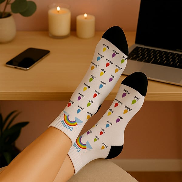 Calcetines Lluvia con Nombres Personalizado