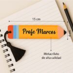 Miniatura de Marca Páginas Lápiz con Nombre personalizado