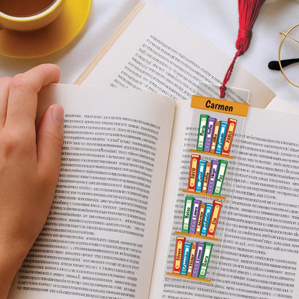 Marca Páginas Libros con Nombre personalizado