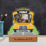 Miniatura de Placa Bus con Nombre personalizado
