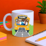 Miniatura de Taza Bus con Foto y Nombre personalizado