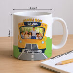 Miniatura de Taza Bus con Foto y Nombre personalizado