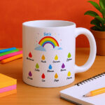 Miniatura de Taza Lluvia con Nombres personalizado