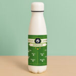 Miniatura de Botella Campo de Futbol con Nombres y Texto personalizado