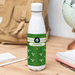 Miniatura de Botella Campo de Futbol con Nombres y Texto personalizado