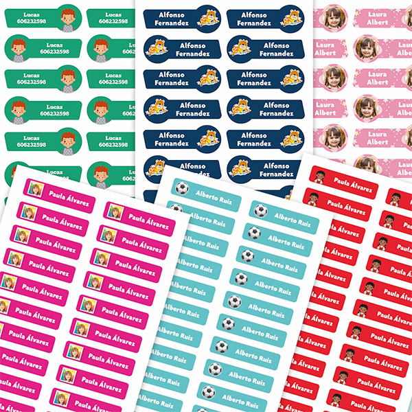 Etiquetas Textiles Infantiles para Ropa personalizadas