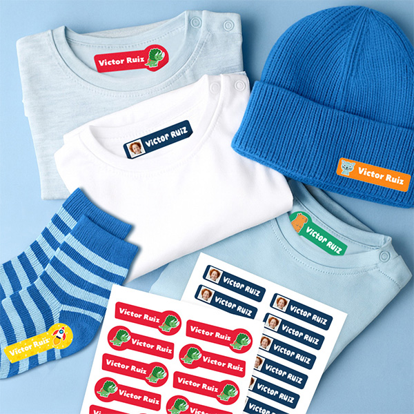 Etiquetas Textiles Infantiles para Ropa personalizadas
