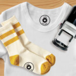 Miniatura de Sello Personalizado Redondo para Ropa y Objetos