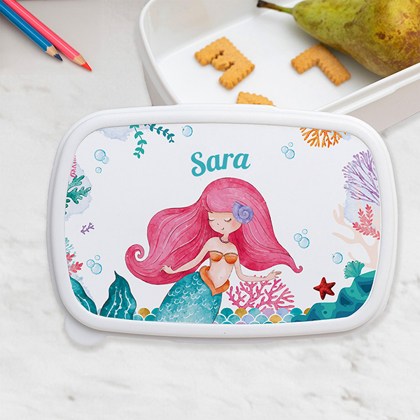 Pack Escolar Infantil Sirenita personalizado