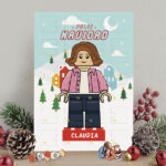Calendario de Adviento Lego Navidad con Nombre personalizado Miniatura de Calendario de Adviento Lego Navidad con Nombre personalizado