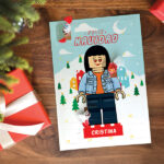 Miniatura de Calendario de Adviento Lego Navidad con Nombre personalizado