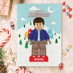 Miniatura de Calendario de Adviento Lego Navidad con Nombre personalizado