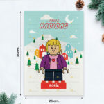 Miniatura de Calendario de Adviento Lego Navidad con Nombre personalizado