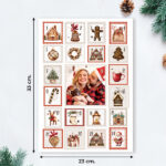 Miniatura de Calendario de Adviento con Foto de Momento Favorito personalizado