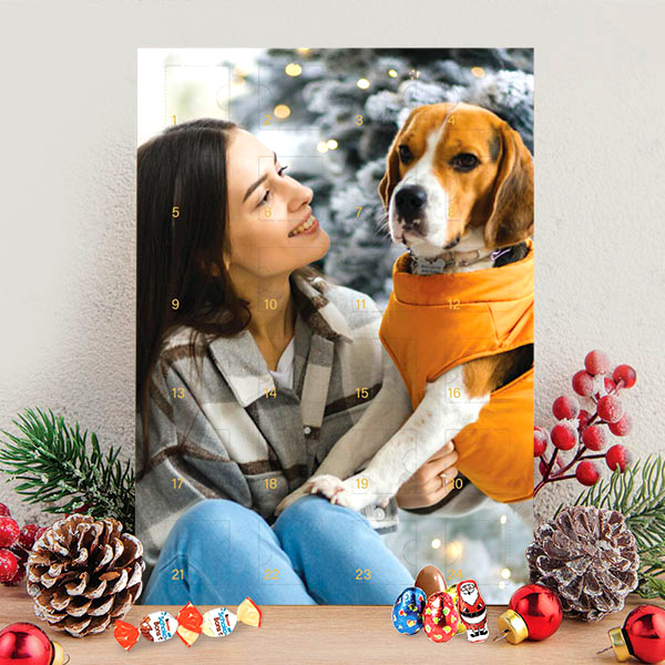 Calendario de Adviento con Tu Foto personalizado