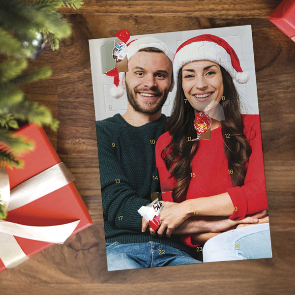 Calendario de Adviento con Tu Foto personalizado