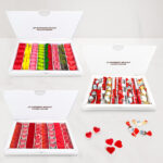 Miniatura de Caja de Dulces con Muñeco Labubu Navidad con Nombre personalizado