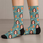 Miniatura de Calcetines Diseño Aperol con Foto personalizada
