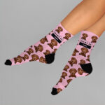 Miniatura de Calcetines con Cartelera Mamá o Papá de Mascota con Nombre personalizado