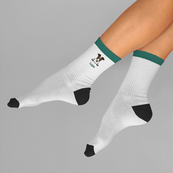 Calcetines de Mascota Mini con Nombre personalizado