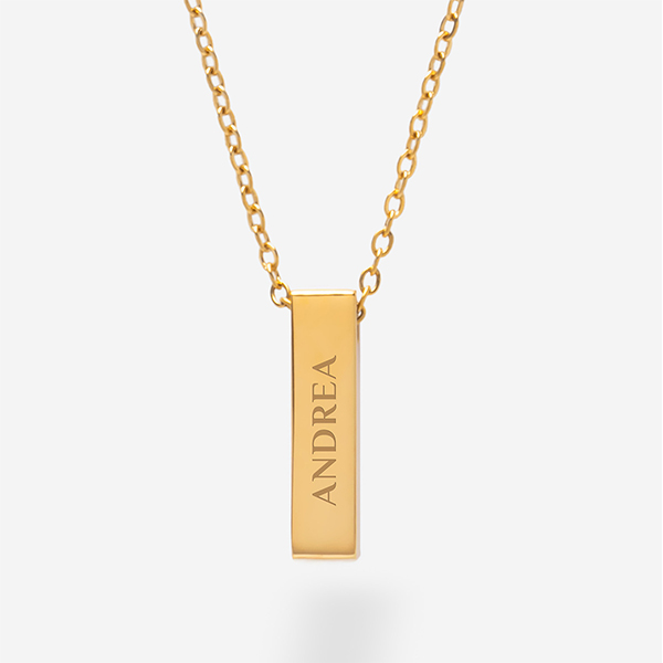 Colgante Bloque con Texto personalizado