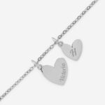 Miniatura de Colgante Corazones con Texto personalizado