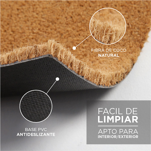 Felpudo Lego HOLA con Texto personalizado