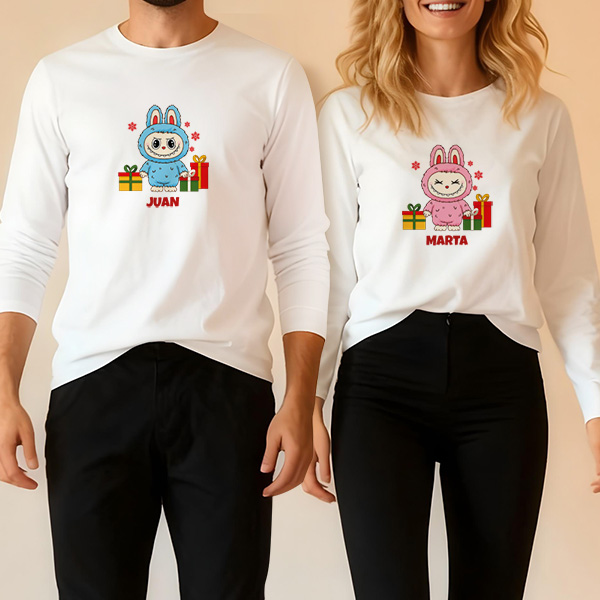 Pijama Labubu Navidad Verano o Invierno con Nombre personalizado