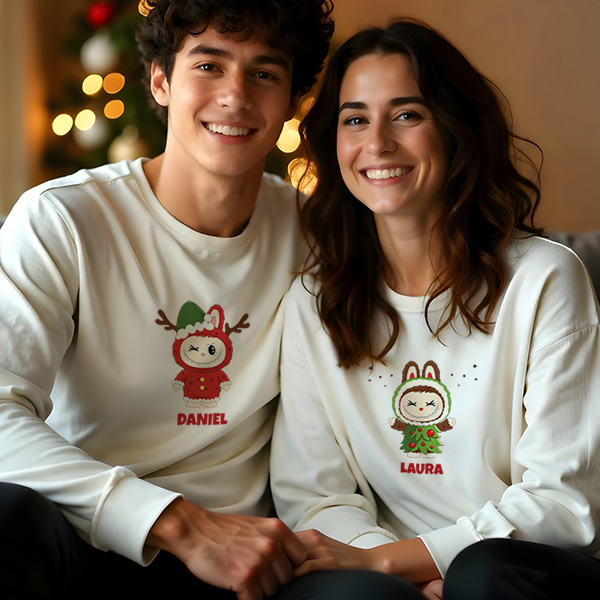 Pijama Labubu Navidad Verano o Invierno con Nombre personalizado