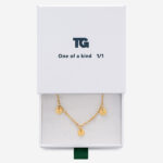 Miniatura de Pulsera de Mujer con Colgantes Redondos personalizados