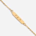 Miniatura de Pulsera de Mujer Bloque con Texto personalizado