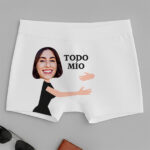 Miniatura de Calzoncillo con Frase "Todo Mío" y Foto personalizada