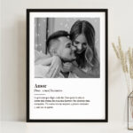 Miniatura de Póster Significado del Amor con Foto y Texto personalizado