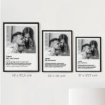 Miniatura de Póster Significado del Amor con Foto y Texto personalizado