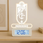 Miniatura de Reloj Despertador con Luz Escudo Granada personalizado