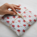 Miniatura de Papel de Regalo Cupido con Nombres personalizados