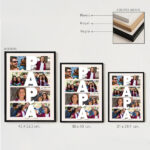Miniatura de Póster Papá Vertical con Fotos personalizadas