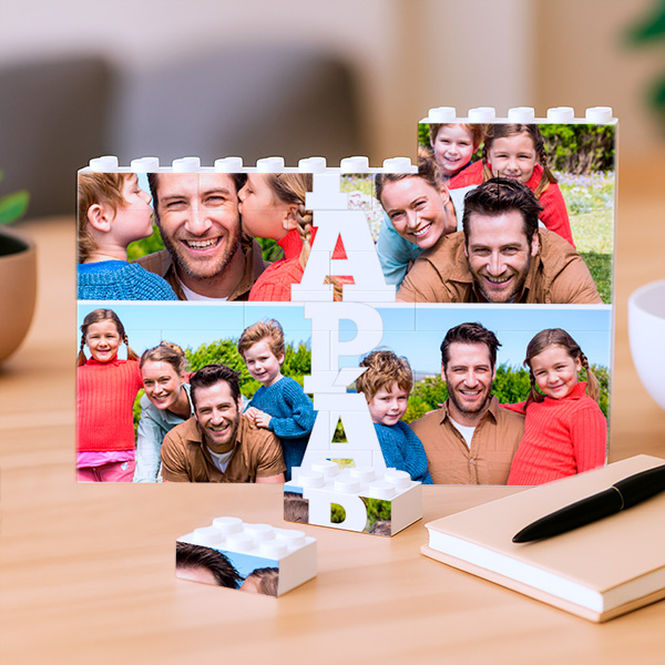 Puzle Papá Vertical con Fotos personalizadas