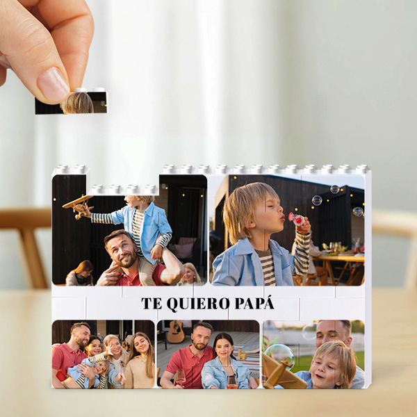 Puzle Retratos con Fotos y Texto personalizado