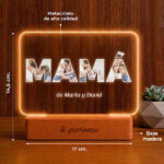Miniatura de Lámpara Mamá con fotos personalizada