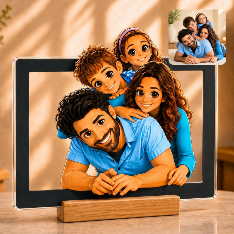 Marco con Foto 3D personalizado