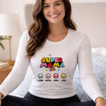Miniatura de Pijama Super Mamá con Nombres personalizados