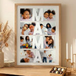Miniatura de Póster Mamá Vertical con Fotos personalizadas