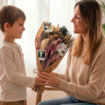 Miniatura de Ramo de Flores para Mamá con Fotos personalizadas