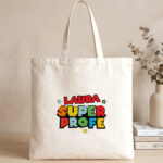 Miniatura de Tote Bag Super Profe con Nombres personalizados