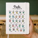 Miniatura de Libreta con Muñequitos y Nombres personalizados