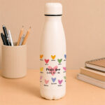 Miniatura de Botella para Profes con Corazones y Nombres personalizados
